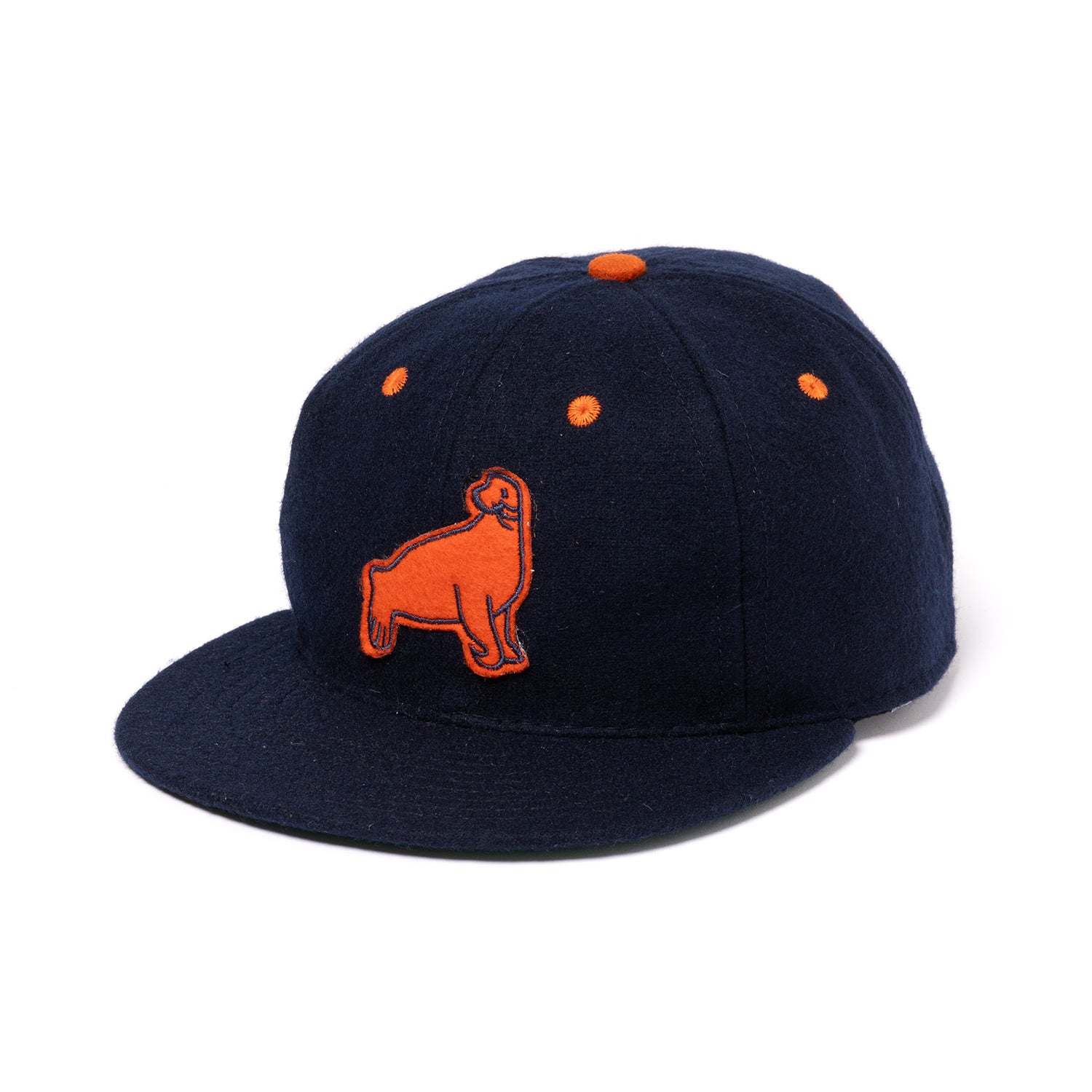 Ebbets Field Flannels x MJ: "San Francisco Seals 1940" Wool Flannel Baseball Cap